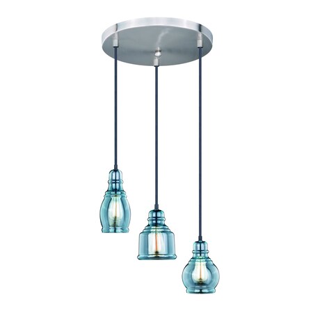Vaxcel Mille 3L Assorted Mini Pendants Nickel P0250